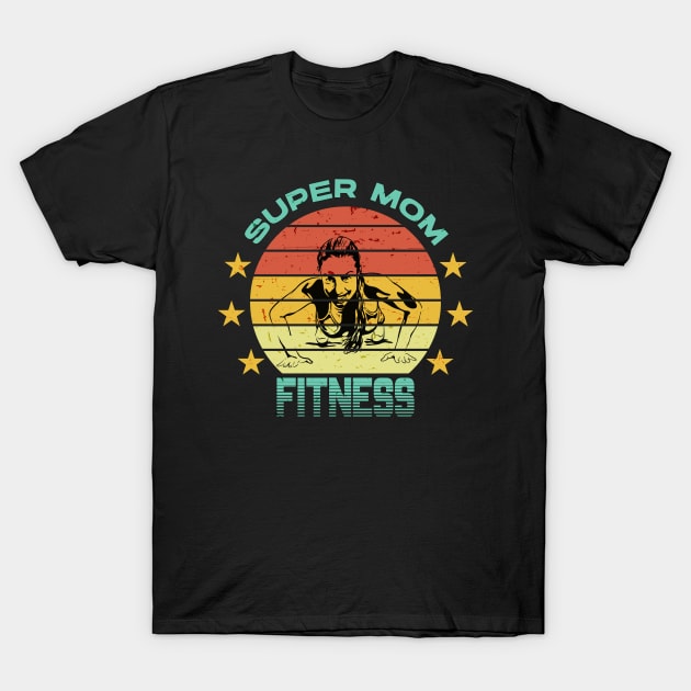 Mom gym T-Shirt by PaperHead